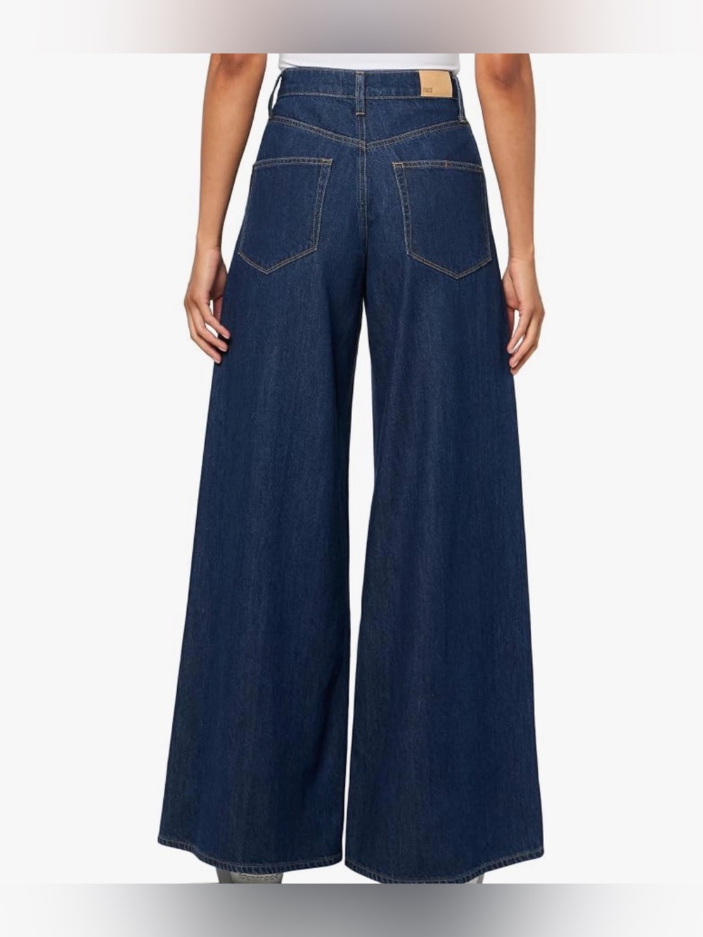PAIGE Deep Indigo Wide-Leg denim Jeans Women’s Cameron Wide Trouser trendy